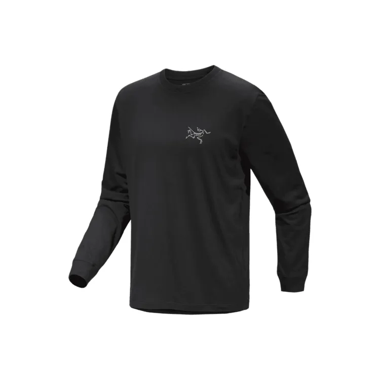 ARC'TERYX/始祖鸟银标长袖 印花 Logo 舒适透气耐磨 男女同款