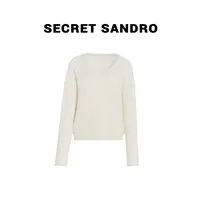 【极简深V】【多娜&Secret Sandro粉丝专享】毛衫 M65287132N