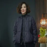 棒球领短款保暖时尚休闲冬季百搭宽松秋冬女款百搭90羽绒服