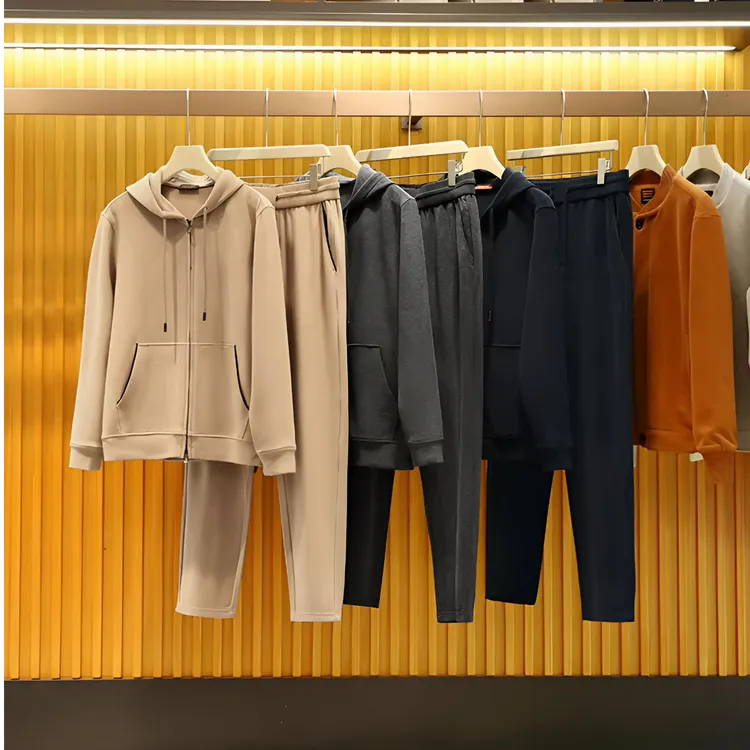 高端货！轻奢老钱！保暖亲肤！秋冬男士时尚休闲连帽卫衣外套