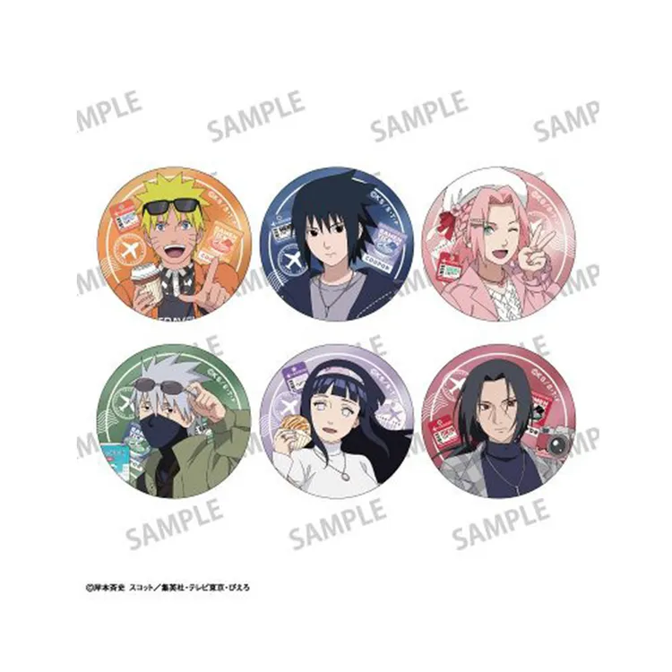 【拆盒】日谷火影忍者旅行故事徽章盲盒（直播代拆）