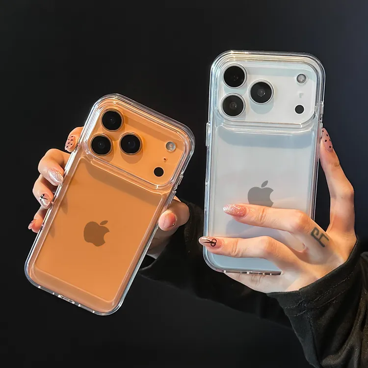 ins简约新款适用苹果15promax手机壳iPhone16保护套17air小众创意