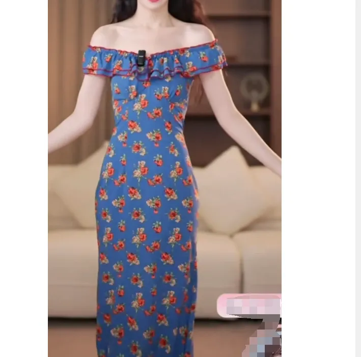 2024春季新款时尚女装网红潮流韩版洋气连衣裙女美丽HH