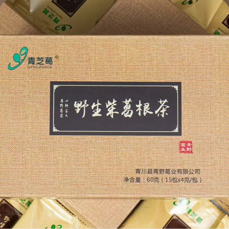 青芝葛野生柴葛根茶葛根超值特惠装60g(15包X4/每包）
