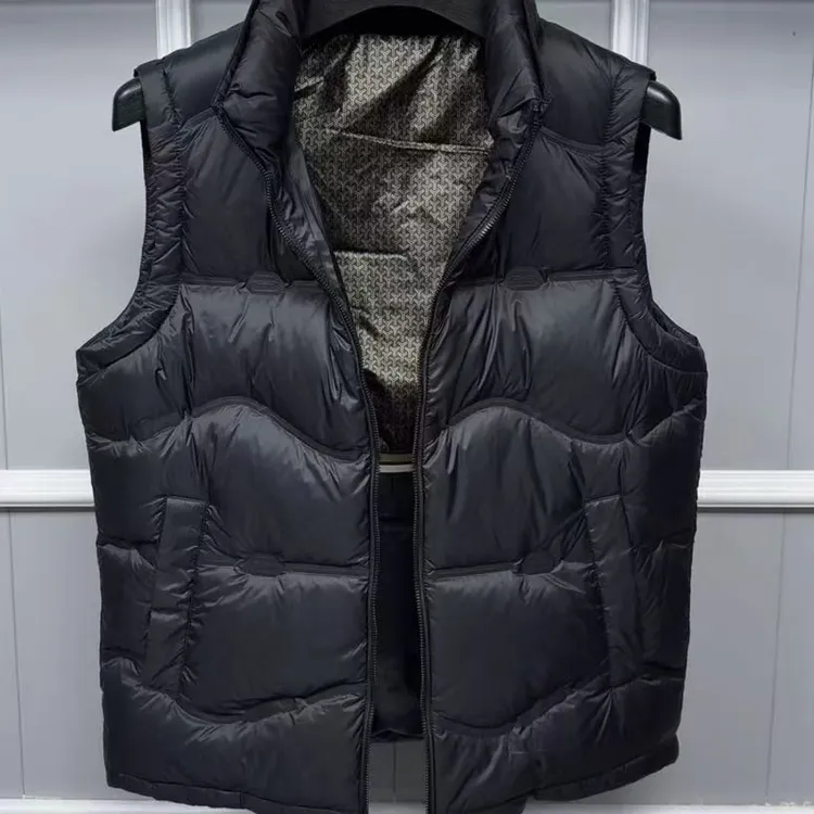 新款高品质男士立领休闲马甲