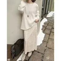 Q2548【特价-占单者限购】复古鎏光压花丝绒半身裙高级欧货A215