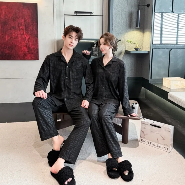 亲亲品奢【维也纳】爆款情侣秋冬加厚德绒家居服睡衣保暖男女套装