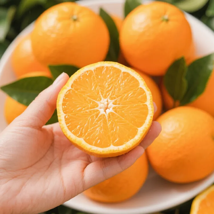 江西正宗赣南脐橙当季精选新鲜赣州果园现发橙子产地直供水果