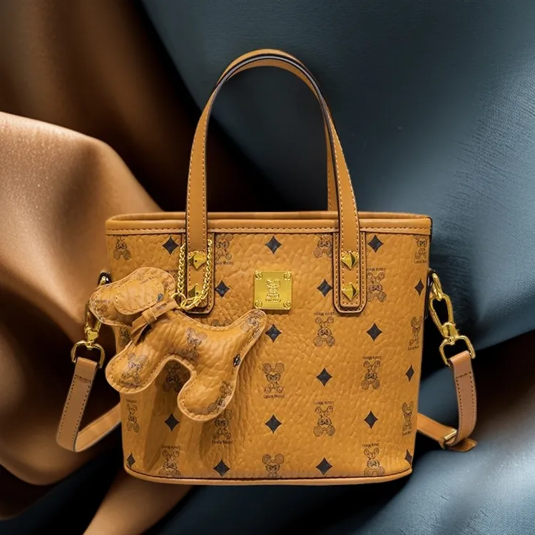 【轻奢大促】真皮手提菜篮子包包女2025新款高级质感单肩包节日礼物