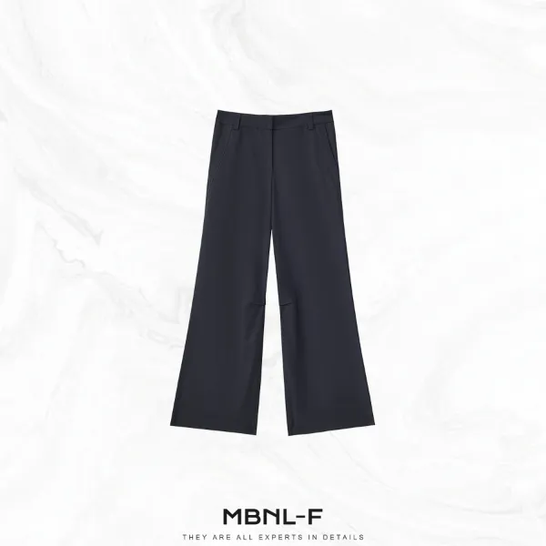 MBNL-F“极简BC” 天丝棉混纺细致柔软阔腿长裤 秦磊TH-KZ603