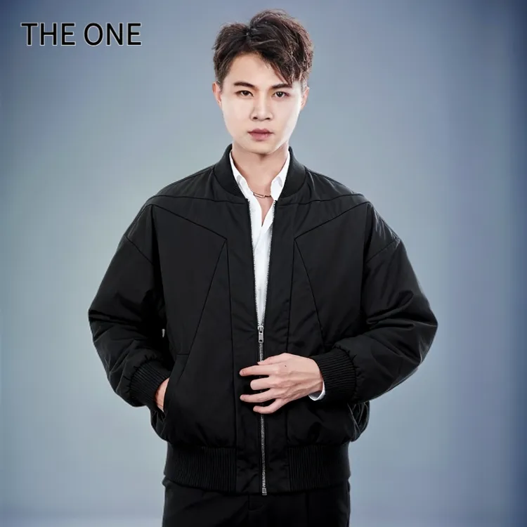 秋季新款重磅解构裁剪 倒三角设计痞帅硬汉外套飞行夹克