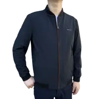 523061 春秋夹克衫2025年新款夹克外套商务男士棒球领双面茄克衫