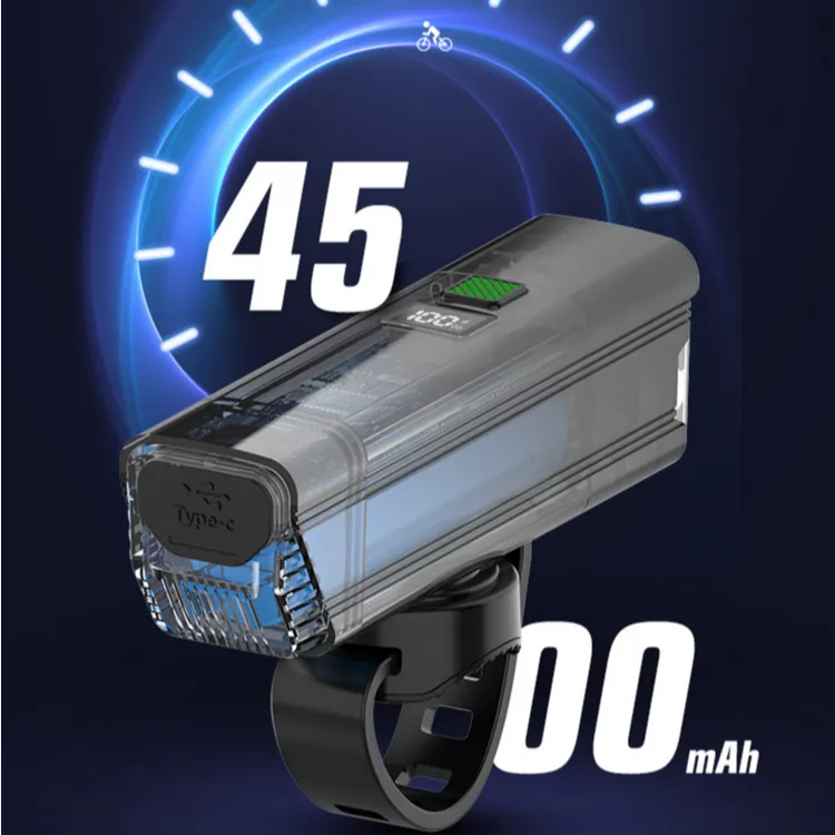 U湃B18超长续航骑行强光1500流明超亮山地公路自行车灯夜骑灯