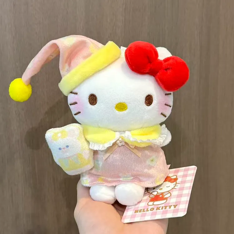正版hellokitty晚安好梦kt三丽鸥包包惊喜挂件书包送人生日礼物女