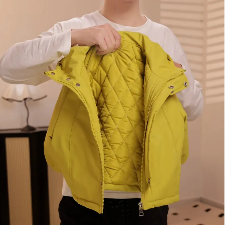 男童棉衣外套秋冬季加绒加厚2025新款洋气儿童韩版男孩保暖冲锋衣