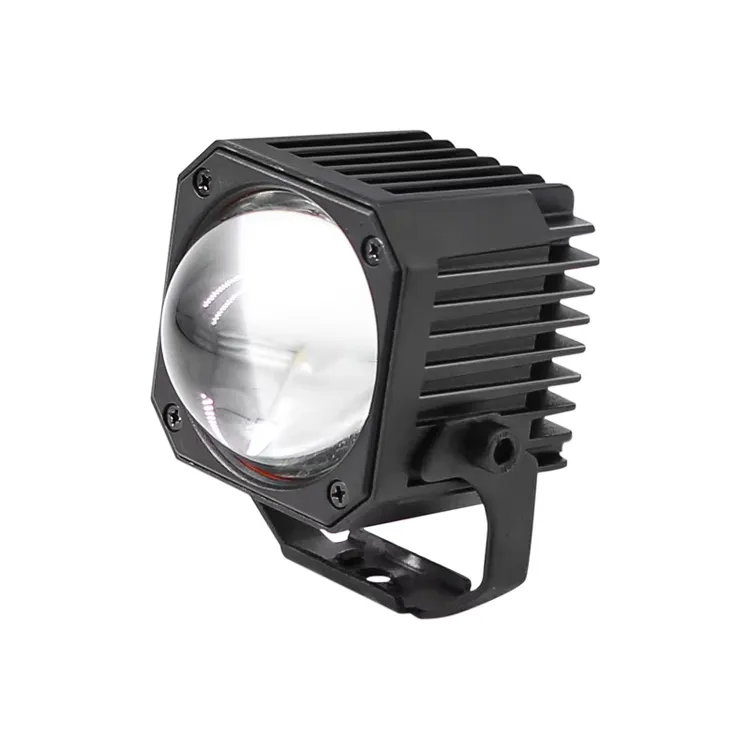 M1远射汽车射灯外置通用激光防水LED透镜中网雾灯超级灯泡