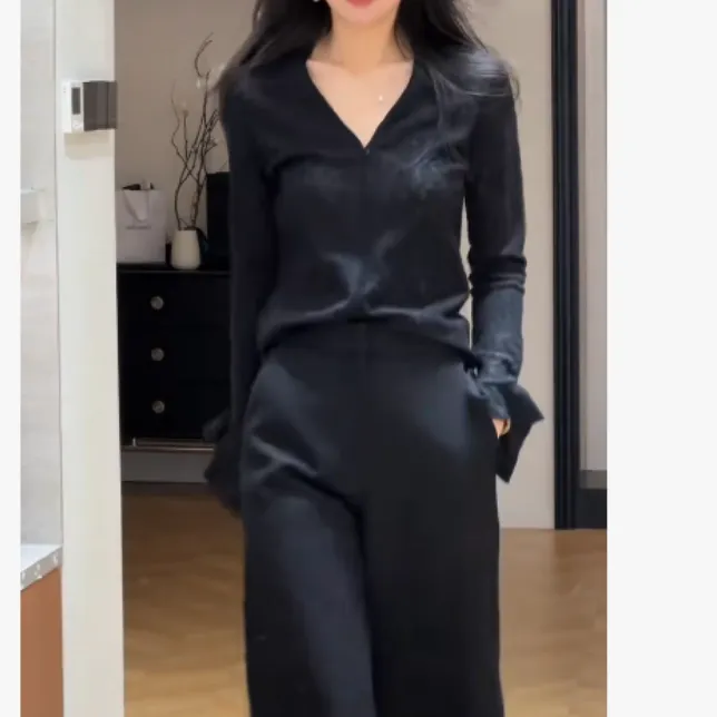 2025冬季新款潮流韩版爆款网红上衣裤子两件套姑XXX