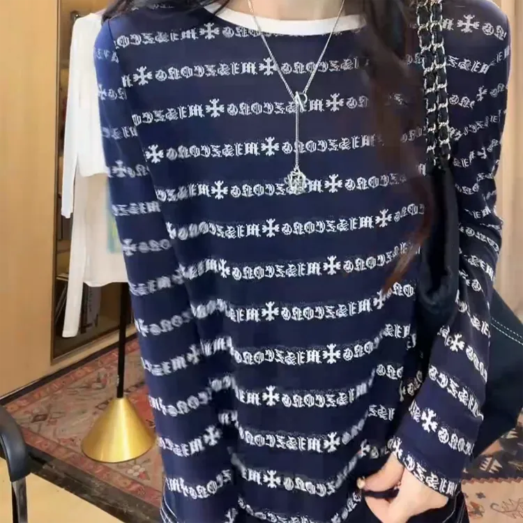 夏季‘’山月集‘’复古减龄休闲设计显瘦软糯防晒衫长袖T恤上衣女