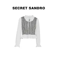 【千鸟格】【Secret Sandro】 楚楚 上衣 S25280006Q
