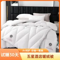 船王家纺/试睡30天航空舱锁温暖绒被星级酒店同款