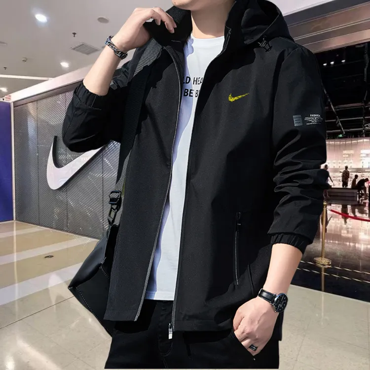 一折专区运动男装春秋宽松夹克休闲立领薄款防风运动休闲外套