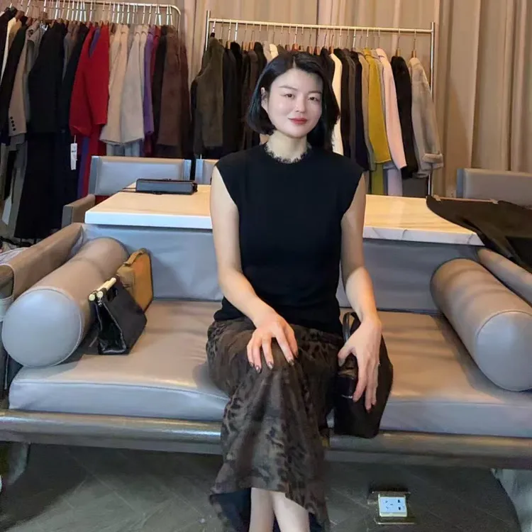 TANTAN 显瘦百搭修身时尚短款羊毛上衣ZX 2632