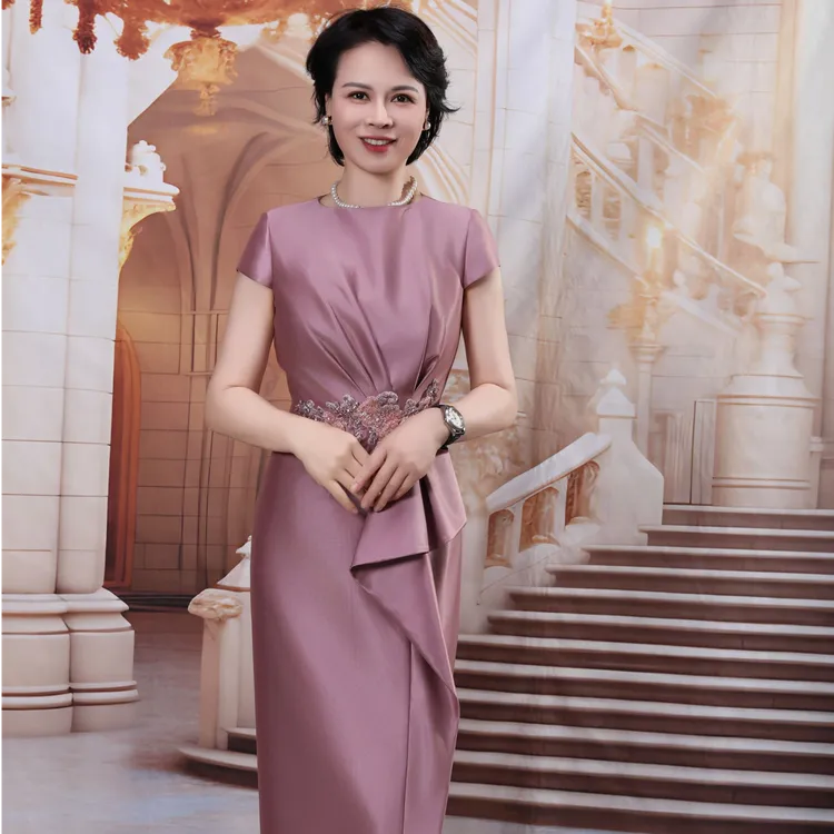 喜婆婆喜高定回门喜喜婆婆妈妈装2025新款婚宴礼服