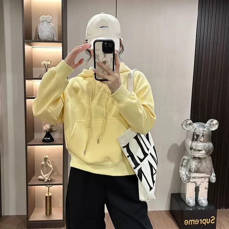 NE2025春款连帽刺绣休闲款卫衣8333