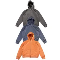 LIBERAFIT「VINTAGE 口粮」成衣染色连帽拉链卫衣 DYEING ZIP UP