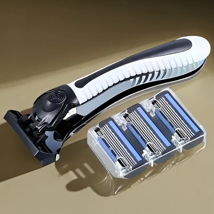 【店庆福利】新款6层刀片男士手动剃须刀进口6层刀剃须刀老式胡子刀
