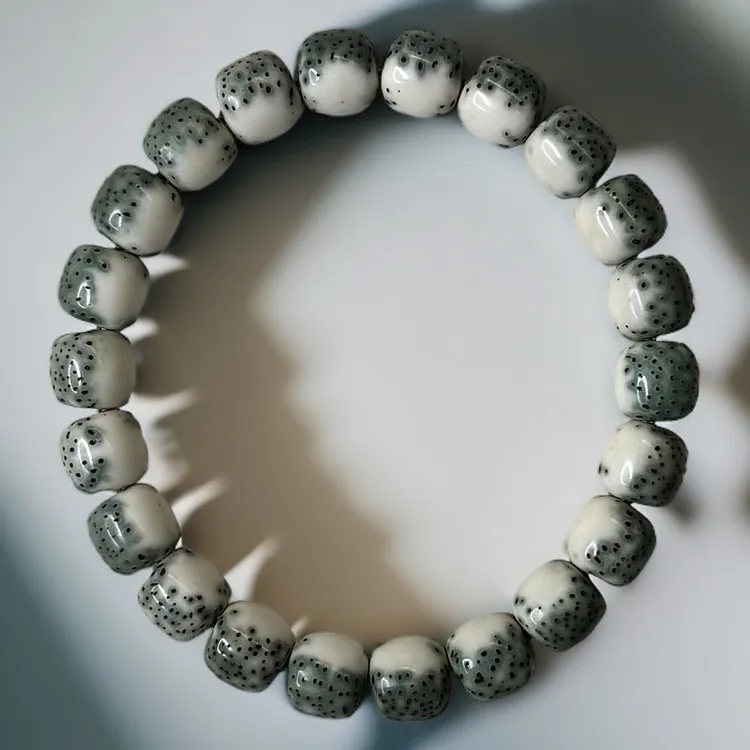 星月菩提10mm河豚手串