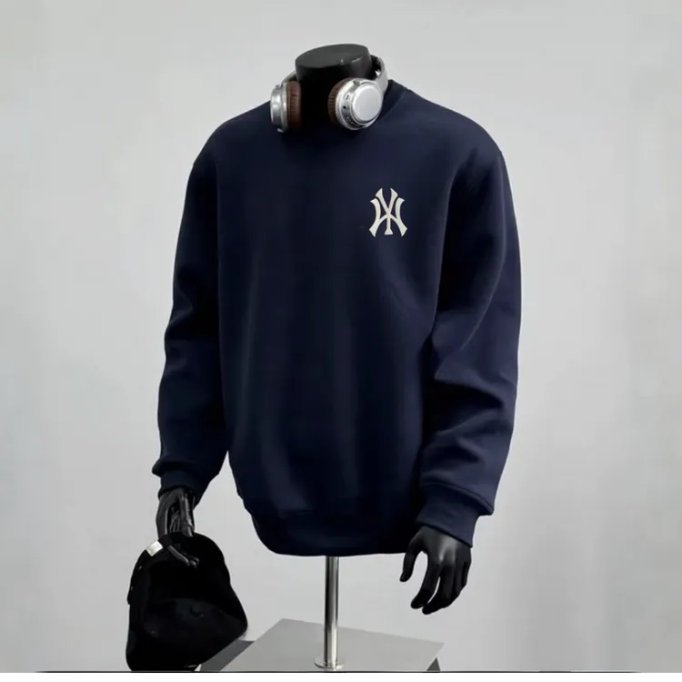 加绒版—爆款男女情侣款卫衣2025新款.《万针刺绣WY》百搭