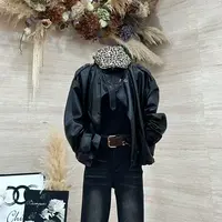 【苏兰文】高级感炸街皮衣-717