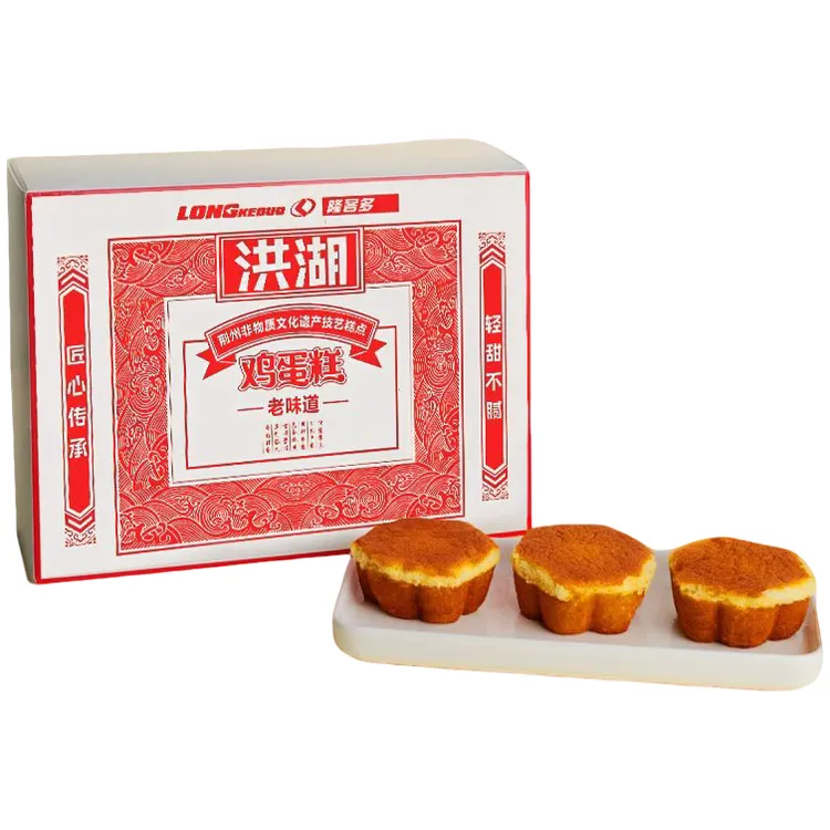 洪湖隆客多鸡蛋糕老式糕点下午茶蛋糕休闲零食小吃湖北特产年货