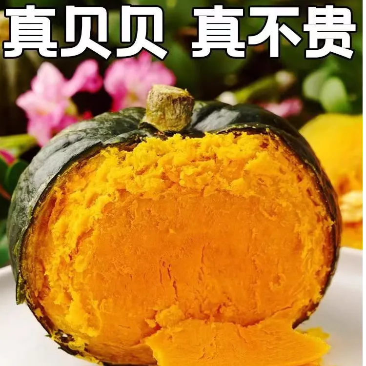 【水瓜包赔】正宗山东贝贝南瓜4.5斤 粉面香甜 宝宝辅食