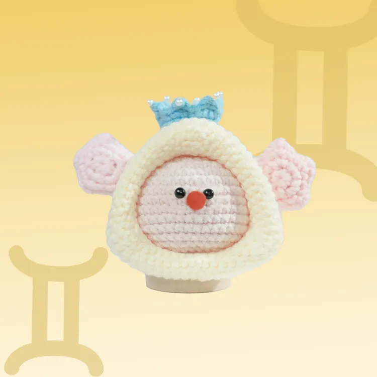 织到｜【双子座】星座钩织新手DIY手工编织材料包图解