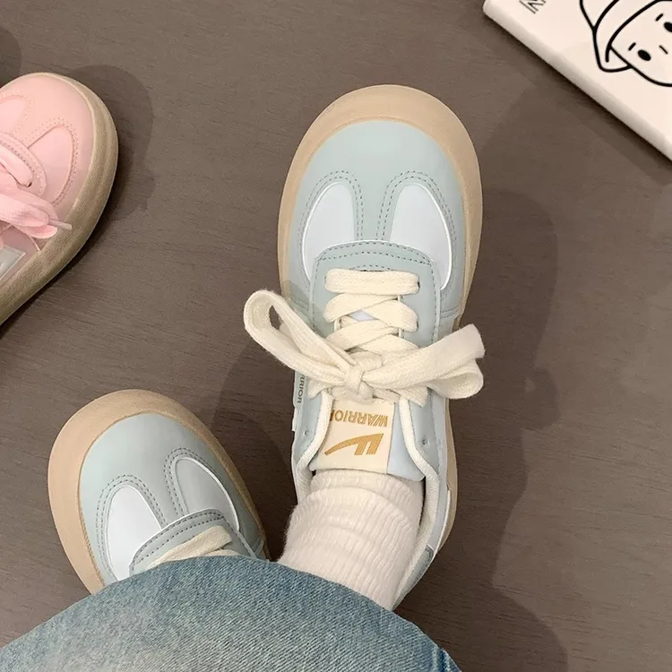 回力女鞋德芭蕾训鞋女款2025新款学生百搭运动休闲小众轻便板鞋子