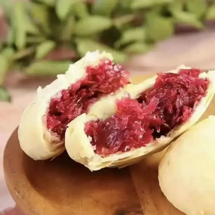 云南特产鲜花饼酥脆玫瑰鲜花