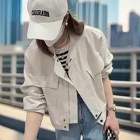 【高质量+运费险】皮衣外套女短款春秋新款2025爆款欧货时尚小个子