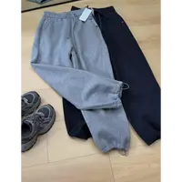 TY1【招牌直筒】进口澳棉！一件可以过冬的加绒加厚两穿直筒裤（长99）