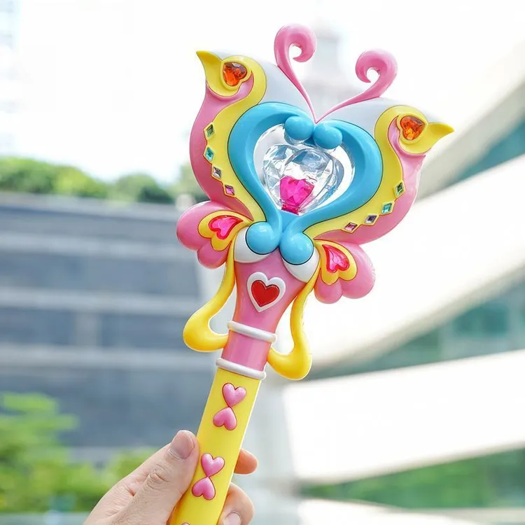 巴啦啦小魔仙魔法棒变身发光双钻15周年纪念版变创意礼品设计玩具