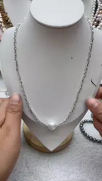 【闪购商品】淡水珍珠项链未镶嵌3