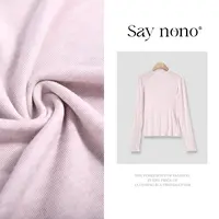 懒猫nono│Saynono 小立领立体打底衫/XXYXGL8635