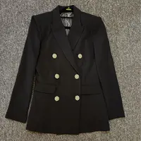 双节大促—枪驳领重工钻条轻奢西服外套17