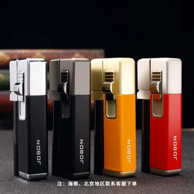 布拉德充气打火机烟斗斜火明火充气打火机烟斗双用打火机个性创意