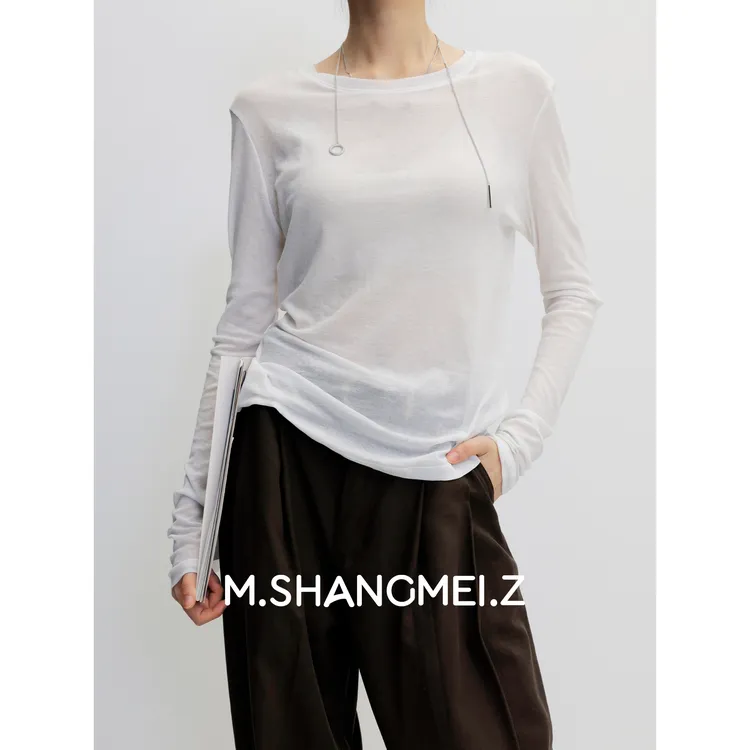 【miu家T】美大哥网红防晒空调衫网红休闲装T恤X042382