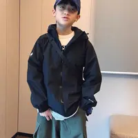 美山儿童软壳连帽冲锋衣  预 
