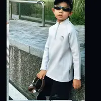 411005 《现》优选韩版秋冬季儿童休闲舒适时尚发热绒校服神器上衣