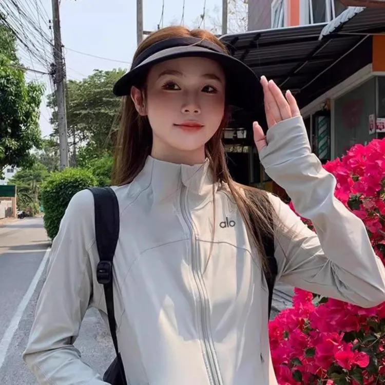 外穿长袖紧身瑜伽服修身显瘦健身跑步瑜伽运动外套健身外套