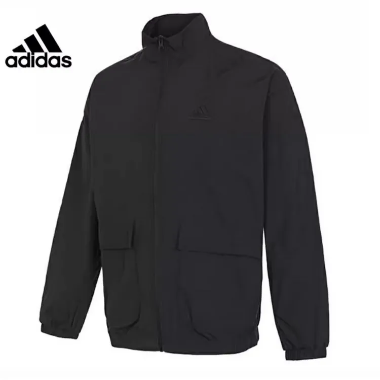 Adidas阿迪达斯男子春秋款防泼水立领夹克运动透气休闲外套IT3954
